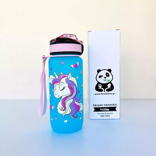 Pandaboo Kids Water Bottle Plastic 600ml