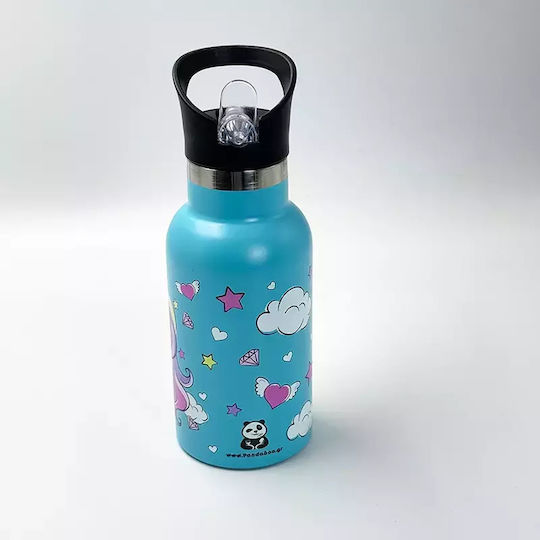 Pandaboo Kids Water Bottle Thermos 350ml