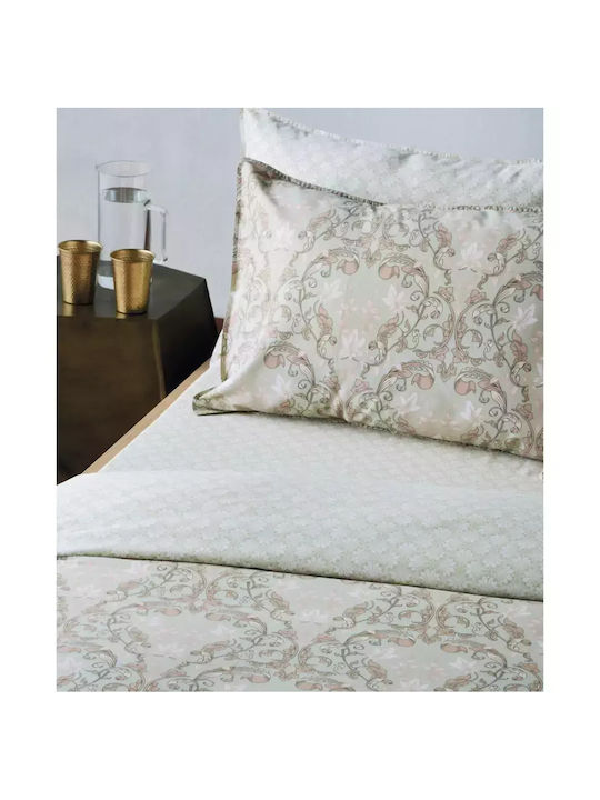 Kentia Duvet Cover Set Cotton King Size with 2 Pillowcases 260x240 Cressida 21