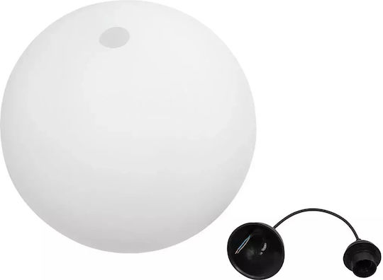 GloboStar Gabia Κρεμαστό Φωτιστικό Λευκό 40x40x42εκ. GloboStar Gabia Κρεμαστό Φωτιστικό Λευκό 40x40x42εκ.
