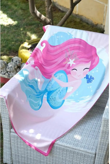 Kids' Beach Towel Mermaid – 65 X 130 Cm