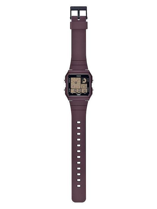 Casio Ρολόι Μπαταρίας με Καουτσούκ Λουράκι