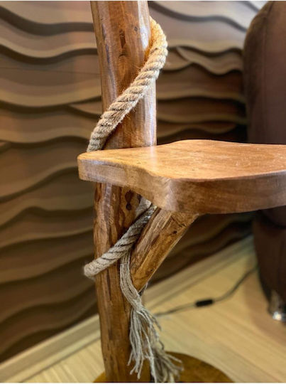 Wooden Floor Lamp 180 Cm Fetiyie Series Natural Wooden Floor Lamp Trunk Corner Lighting