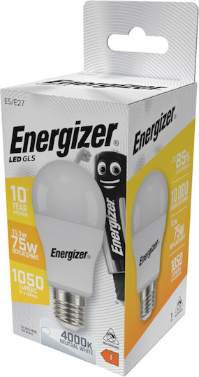 Energizer Λάμπες LED 11.1W για Ντουί E27 Φυσικό Λευκό 1060lm 5τμχ