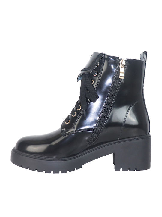 Stiefeletten Damen Schwarz