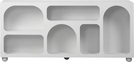 Μπουφές Emersi από Ξύλο Λευκή Απόχρωση 164x34x76cm
