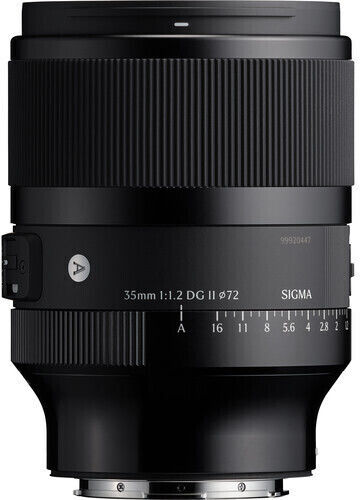 Sigma Full Frame Φωτογραφικός Φακός ART 35mm F1.2 DG II Σταθερός για Leica L Mount Μαύρος