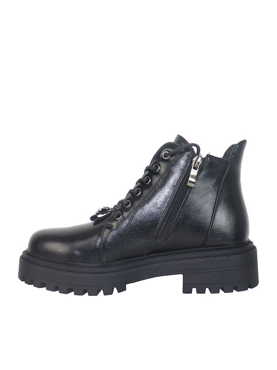Stiefeletten Damen Schwarz