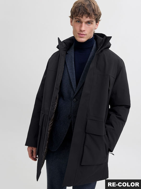 Winter Jacke Parka Black