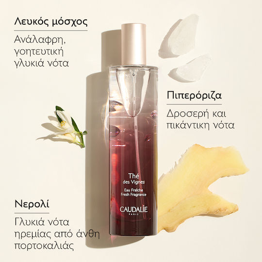 Caudalie The Des Vignes Γυναικείο Σετ 3τμχ