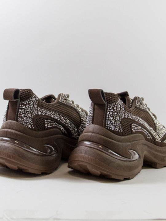 Γυναικεία Sneakers Καφέ