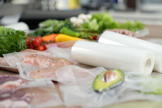 Vesta Precision Grainy Vacuum Sealer Bag 150mm x 6m 2 Rolls