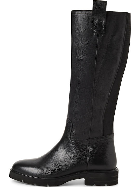 Leather Women's Riding Boots Black