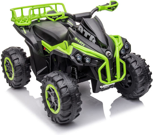 Παιδική Γουρούνα Buggy Basket Ηλεκτροκίνητη 12 Volt Πράσινη
