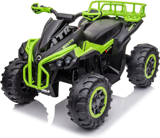 Παιδική Γουρούνα Buggy Basket Ηλεκτροκίνητη 12 Volt Πράσινη