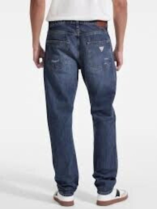 Men's Jeans Pants with Slim Fit Blue