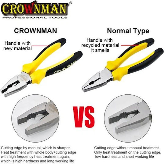 Crownman Клещи Дължина 200мм