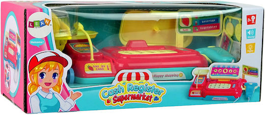 Lean Toys Children's Toy Cash Register For Ages 3+
