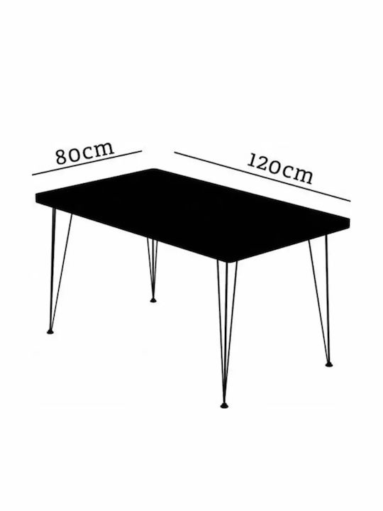 SteweHome Esszimmermöbel-Set Mit Theke 2+1 – Erweiterbarer Küchentisch 80x120cm