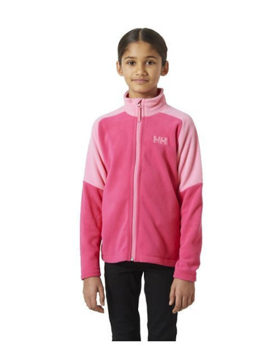 Kinderstrickjacke Fleece Rosa Daybreaker 2.0