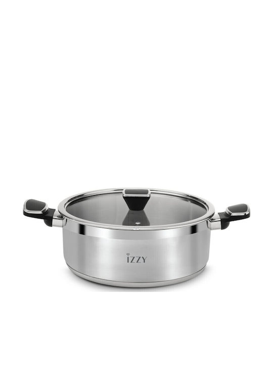 Izzy Saute With Lid made of Stainless Steel 28cm