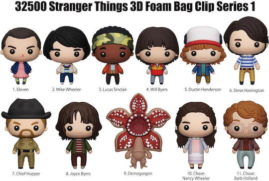 Monogram International, Inc Stranger Things Seria 1 Suport De Geantă Din Spumă 3D Set 24 Bucăți