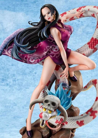 One Piece Boa Hancock "pirate Empress" Statue Axmaximum P.o.p 27cm