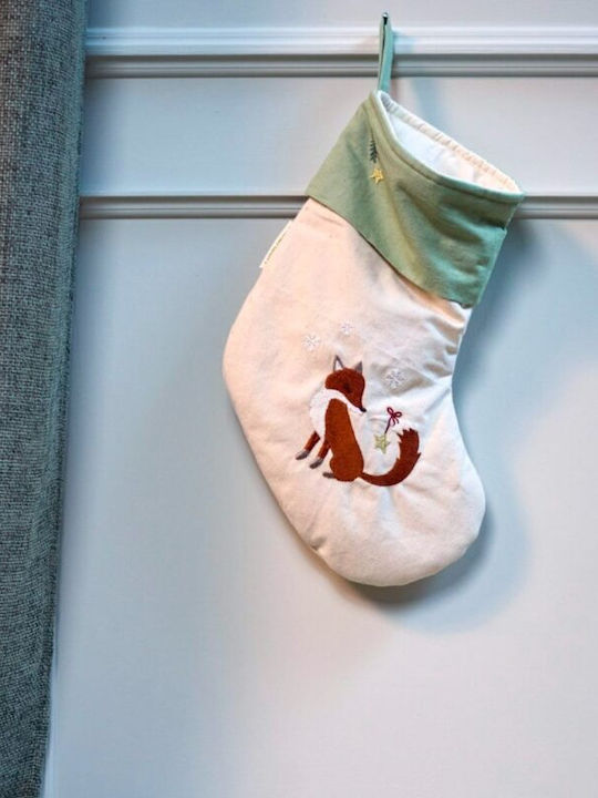 Weihnachtliche Dekorative Socke Stoff L37xB27xH1cm.