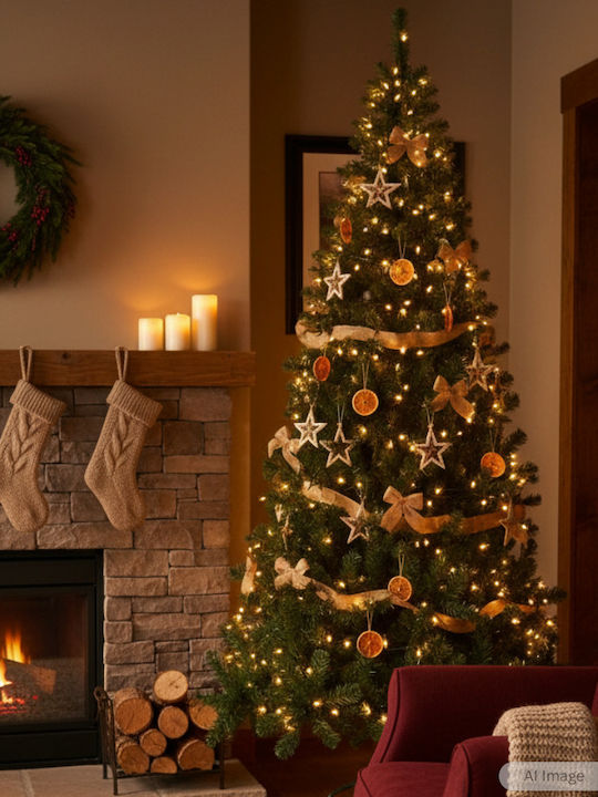 Christmas Tree Valey Slim 210cm with 725 Branches