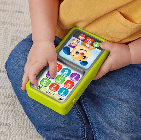 Fisher Price Toy Phone Laugh & Learn Smartphone with Music and Sounds for 9++ Months
