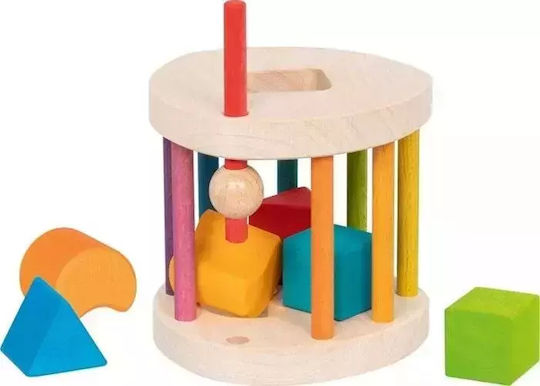 Goki Παιχνίδι Ταξινόμησης Σχημάτων Sort Box από Ξύλο για 12+ Μηνών