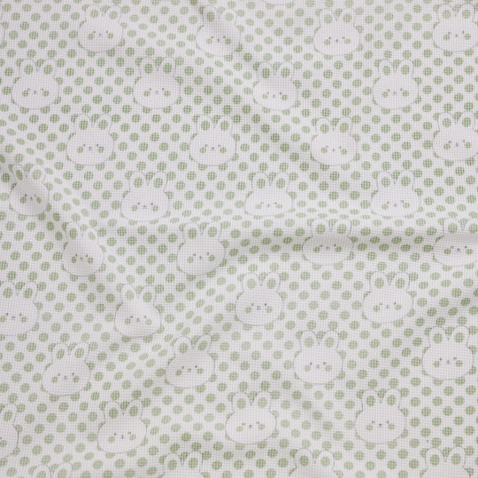 Das Home Blanket Nursery Swaddling Blankets Waffle Green 75x100cm