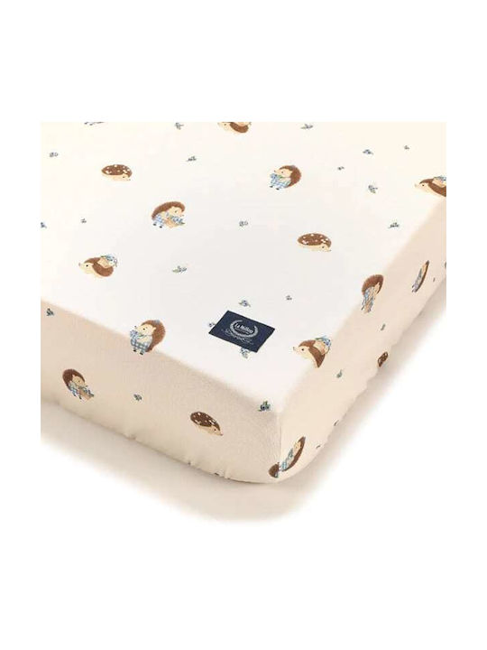 La Millou Fitted Ecru Baby Sheets 70x140cm