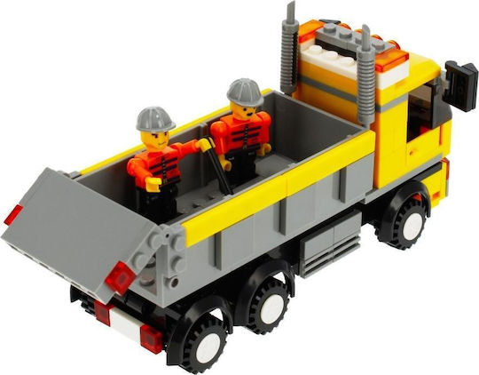 Alleblox Cuburi De Construit Construction Crew Pentru 6+ Ani 221 Bucăți