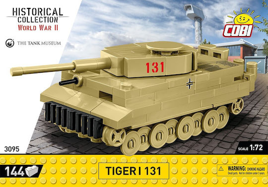 Cobi Τουβλάκια Tiger I 131 για 6+ Ετών 144τμχ