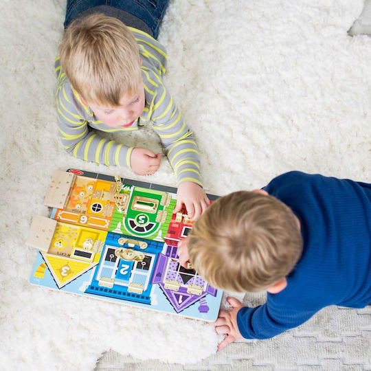 Melissa & Doug Blocuri Educaționale Bloackables: Latches