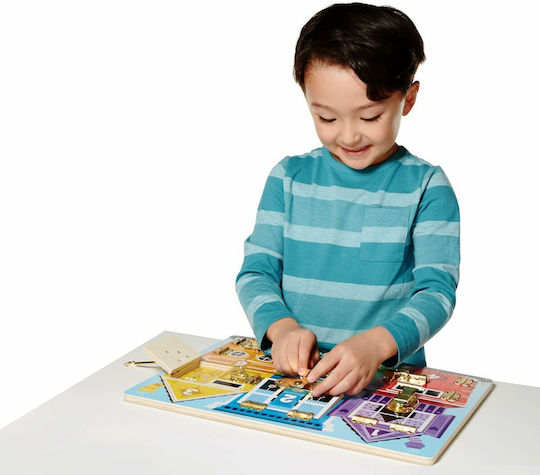 Melissa & Doug Blocuri Educaționale Bloackables: Latches