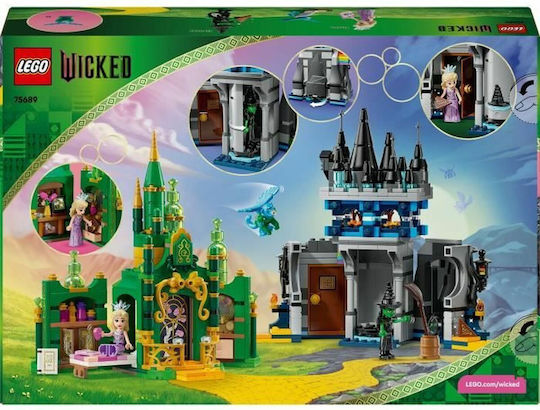 LEGO Wicked Emerald City и Kiamo Ko Castle за 9+ Години 860 Бройки