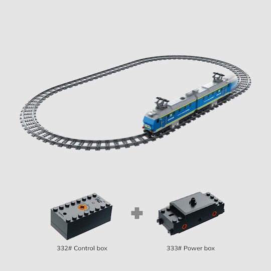 Bausteine Train Set Passenger für 6+ Jahre 623Stück