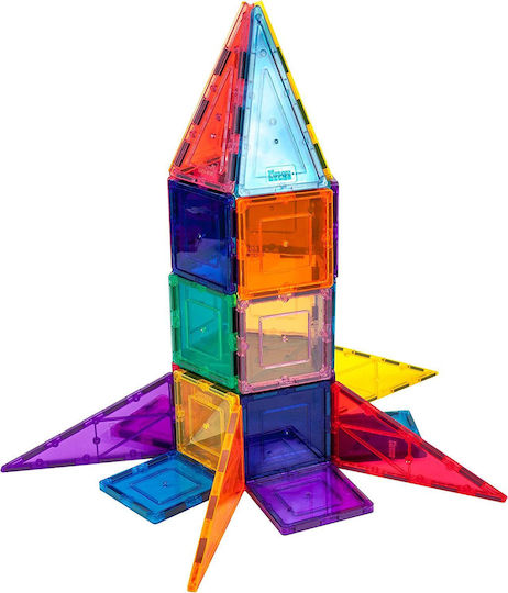 PicassoTiles Magnetic Construction Toy Rocket Booster Set For Children 3+ Years