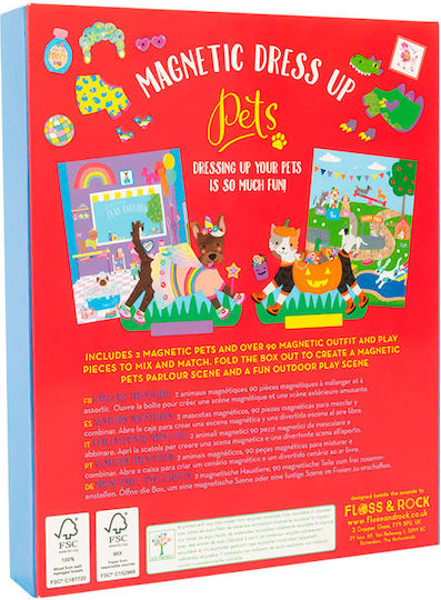 Floss & Rock Construction Toy Dress Magnets “pets”