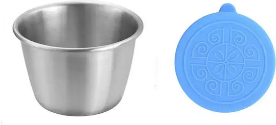 Pandaboo Inox Lunch Box Light Blue 70ml