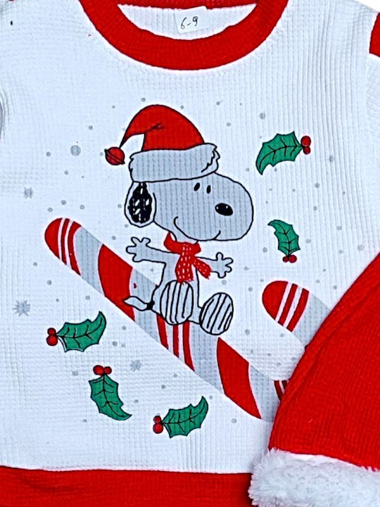 Babydom Kinder Schlafanzug Rot
