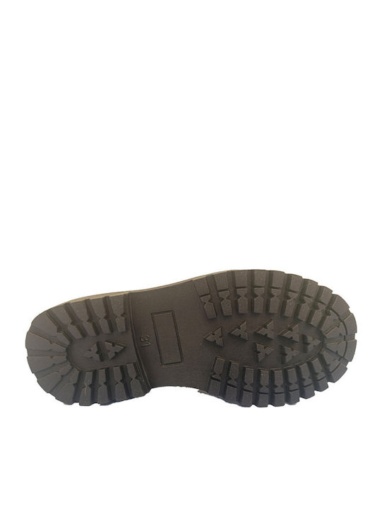 Kinderstiefel mit Reißverschluss Schwarz