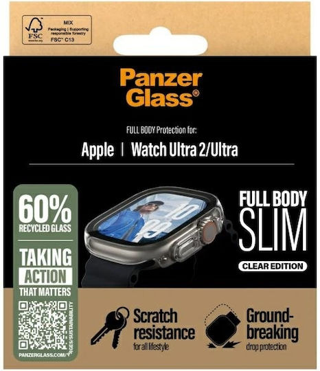 PanzerGlass Full Body Screen Protector for Apple Watch Ultra 49mm 1 Quantity