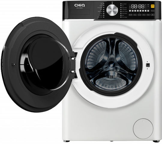 CHiQ Washing Machine 8kg with Steam Technology 1400 Rounds MG80-14596BWH