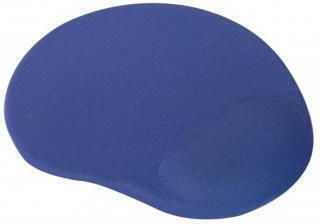 Ergonomic Gel Mouse Pad Blue Logo