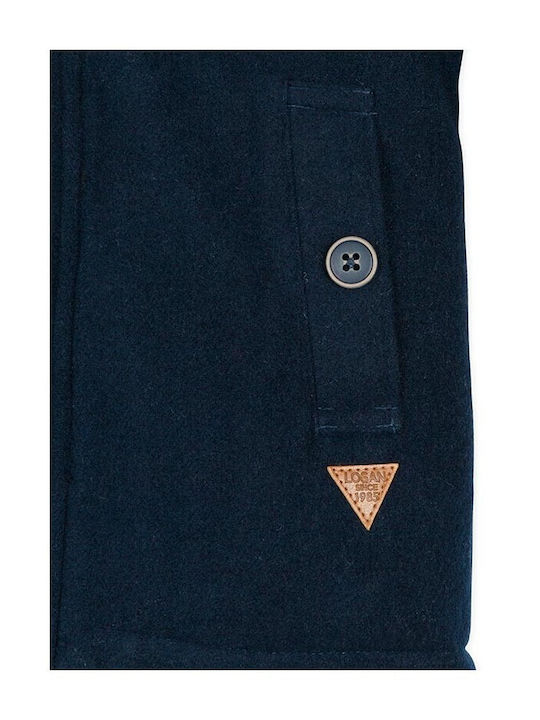 Kids' Parka with Lining & Hood Blue
