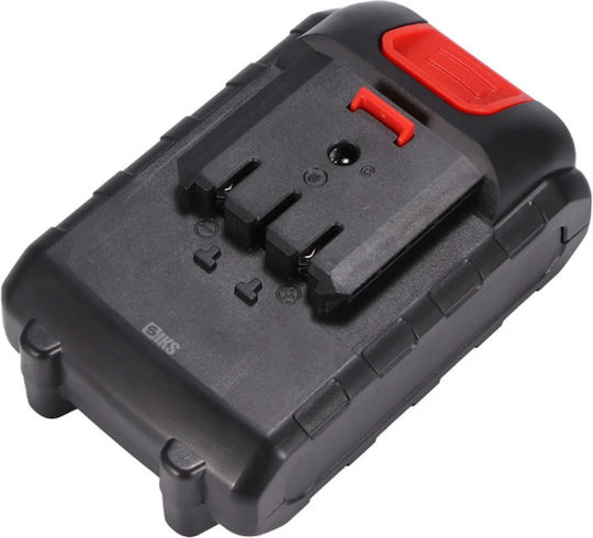 Siks Baterie De Înlocuire Compatibilă Cu Motocoasă Mașină De Tuns Iarbă Drujbă Mini Fierăstrău Spălător Cu Presiune 48v 2 pini Reîncărcabilă Neagră