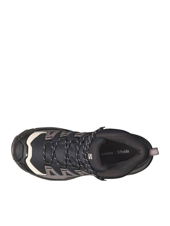 Salomon X Ultra 360 Mid Women's Hiking Boots Waterproof With Gore-Tex Membrane Black